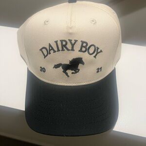 NWOT dairy boy hat